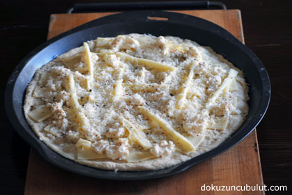 ıspanaklı pizza